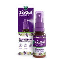 ZzzQuil Natura Spray Oral de Melatonina / 30ml