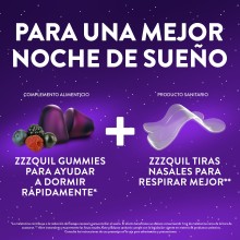 ZzzQuil 10 Tiras Nasales para mejorar la respiración