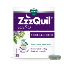 ZzzQuil Toda la Noche 28 Comprimidos con Melatonina para dormir