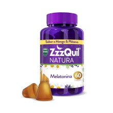 ZzzQuil NATURA Plátano y Mango / 60 unidades